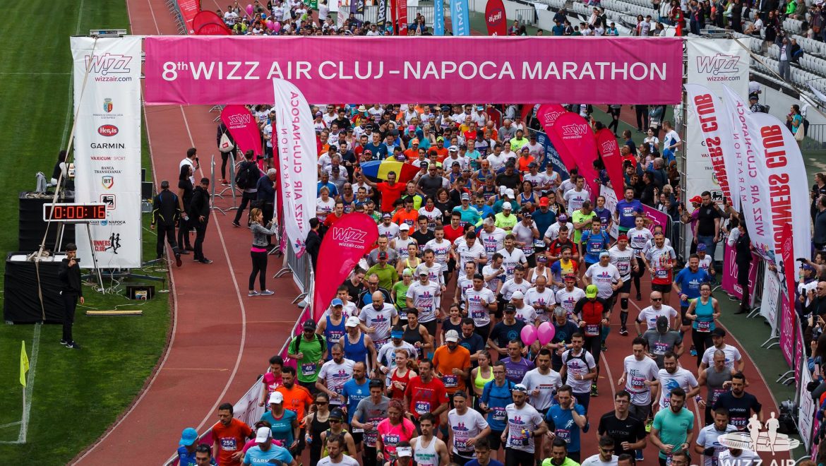 Număr record de participanți la Maratonul Internațional Cluj și din nou un câștigător din Africa